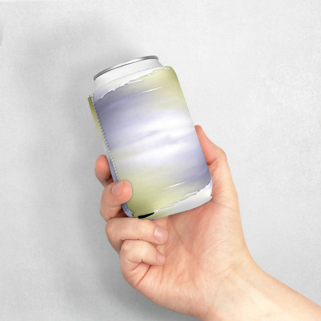 Lavender Sea Golden Fog 12 oz Can Cooler Sleeve