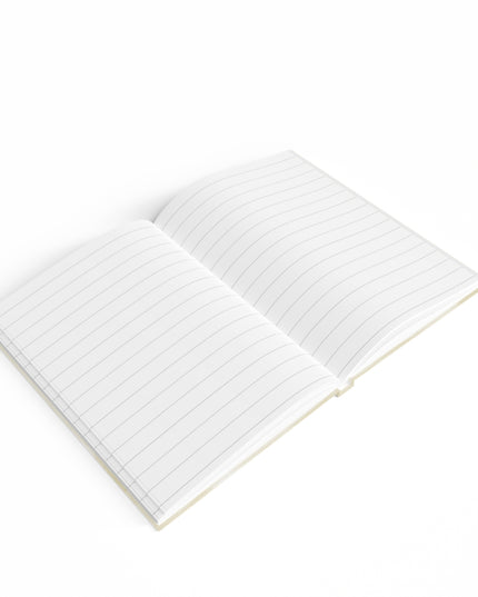 Tan Shadow 5" x 7" Journal - 128 Ruled Line pages