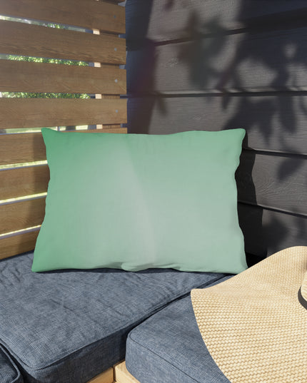 Mint Fade 20" x 14" Outdoor Pillow