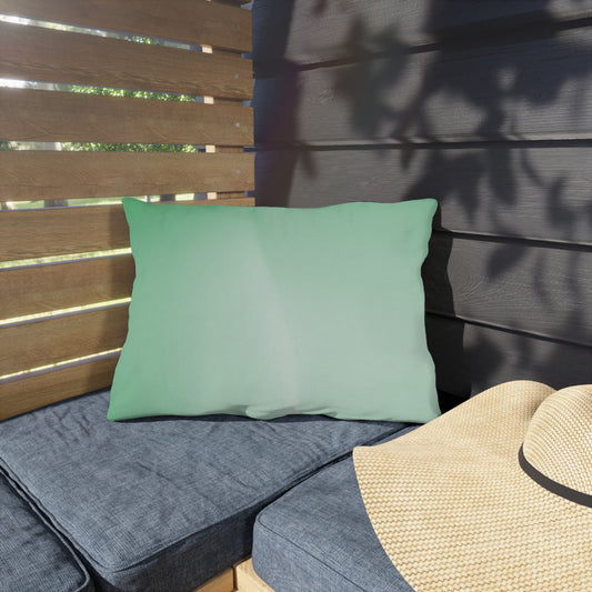 Mint Fade 20" x 14" Outdoor Pillow