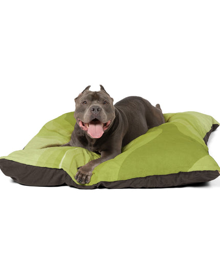 Lemon Wavey 50" × 40" Pet Bed