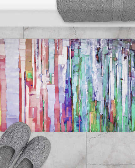 Striped Pastels 34" x 21" Bath Mat