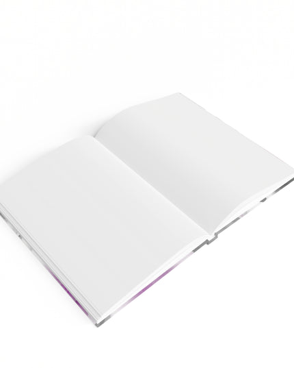 Purple Blossom Floral Bunch Journal - 128 Blank pages, 5" x 7"