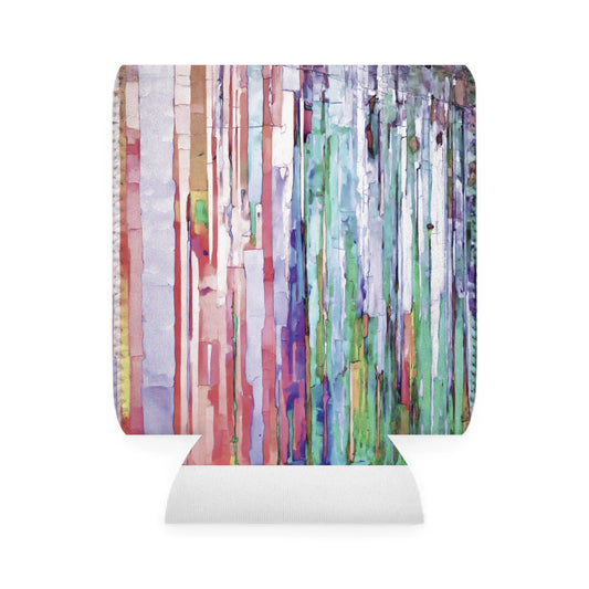 Striped Pastels 12 oz Can Cooler Sleeve