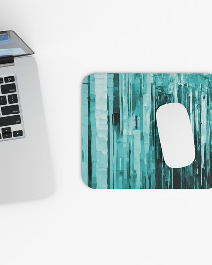 Striped Tif Mouse Pad, 9" x 8" Rectangle