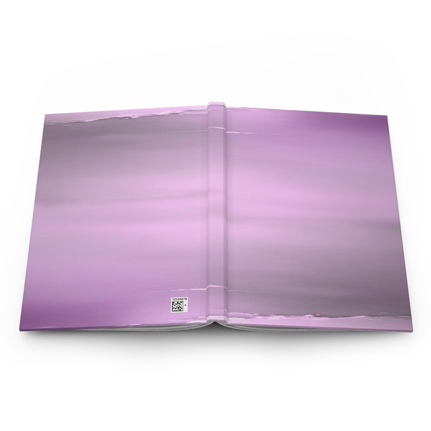 Dark Pink Sea Amethyst Fog 5.75" x 8" Hardcover Journal Matte with 150 lined pages