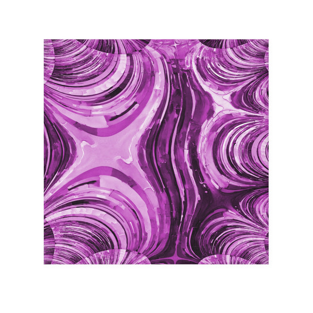Uzi Spiral Powder Lavender Face Towel, 13" x 13"