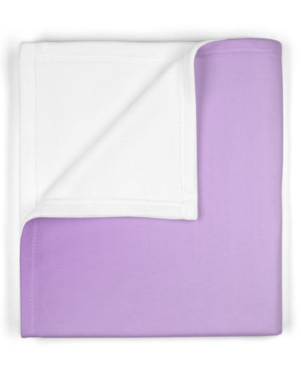 Soft Lavender Fade Soft Fleece Baby Blanket, 30" x 40"