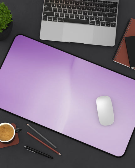 Soft Lavender Fade 12" x 22" Desk Mat