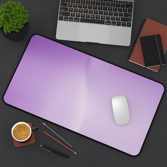 Soft Lavender Fade 12" x 22" Desk Mat