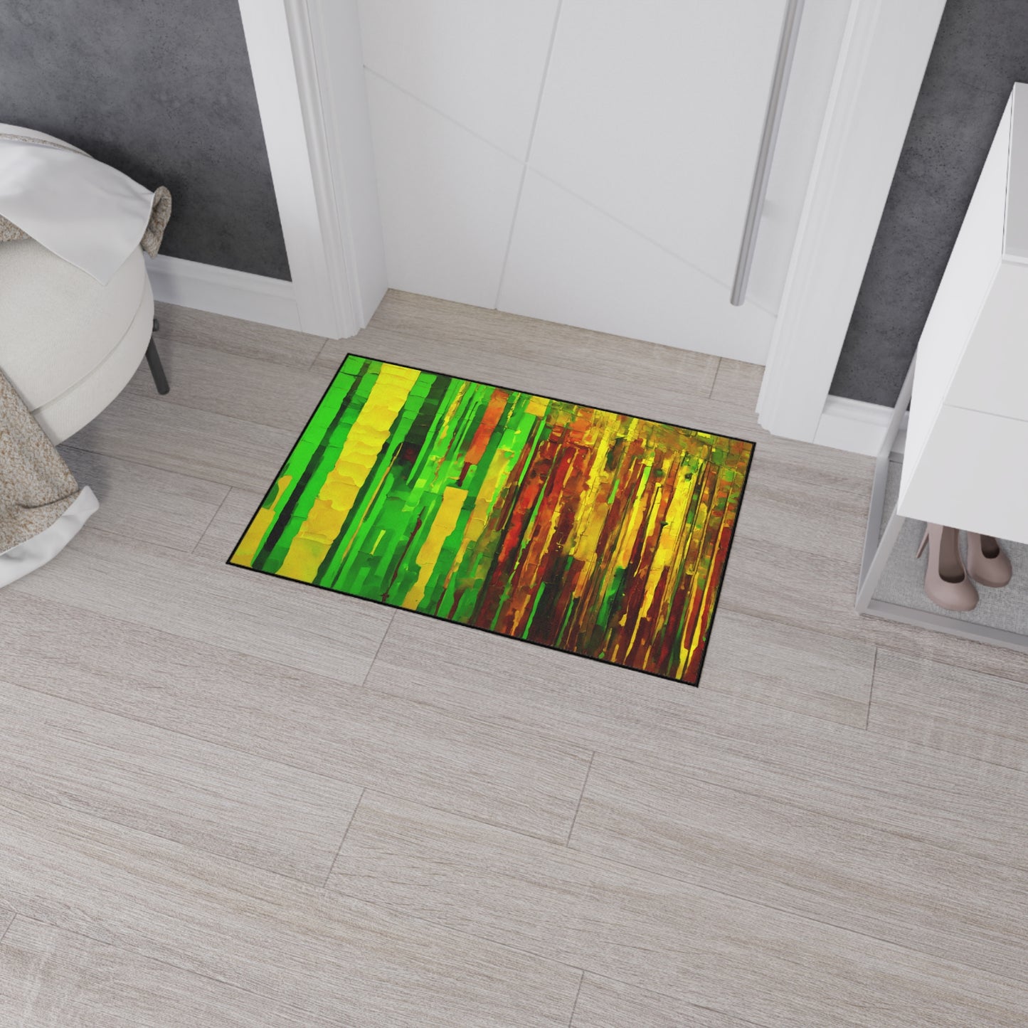 Striped Beta 24" x 36" Heavy Duty Floor Mat