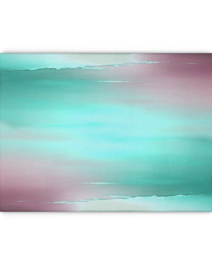 Green Sea Lavender Fog Glass Cutting Board, 11" x 15"