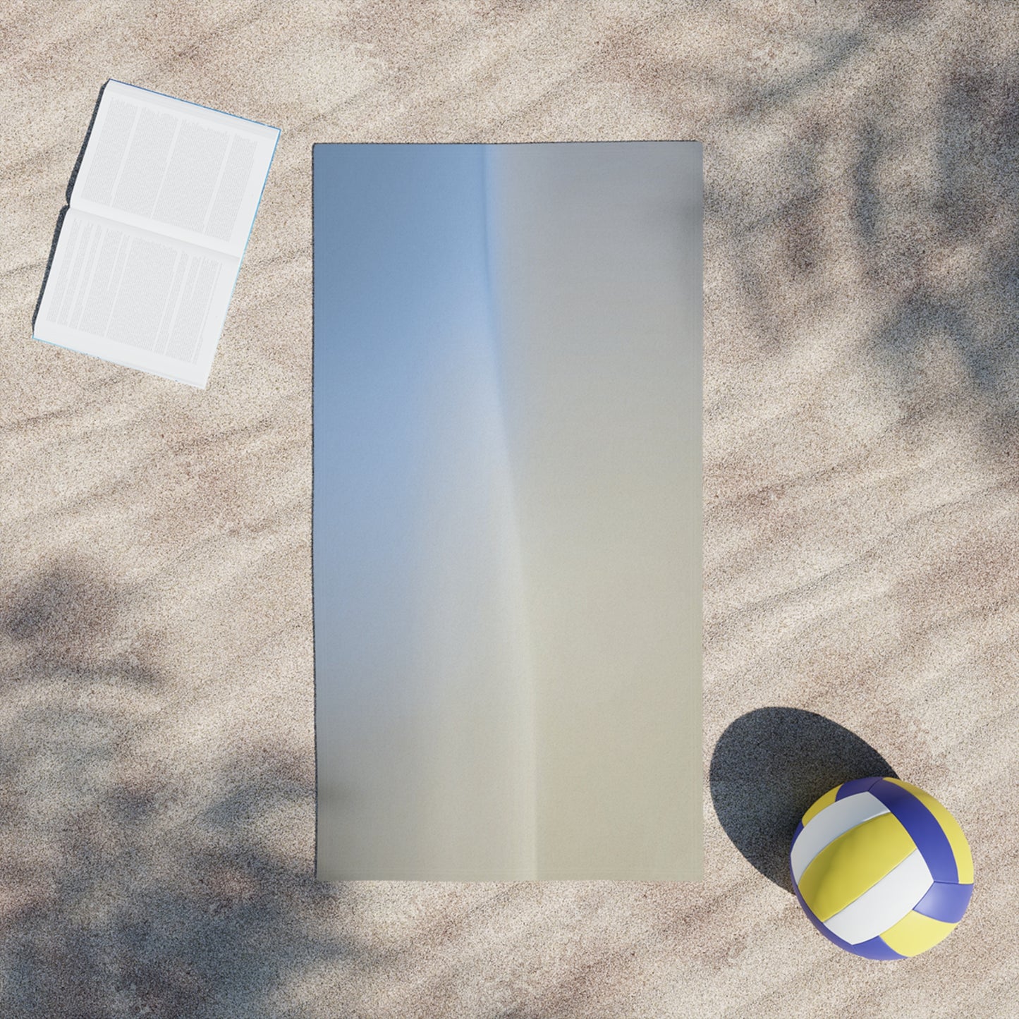 Cobalt Fade Beach Towel, 24" x 44"