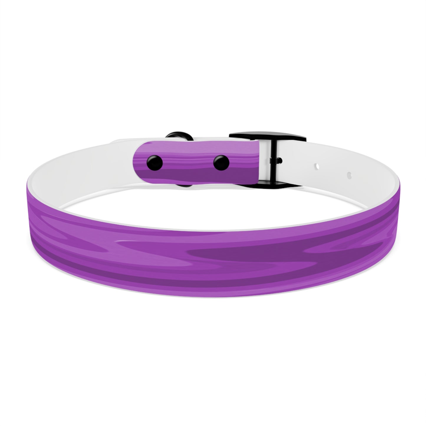 Wavey Purple Wavey Large Dog Collar