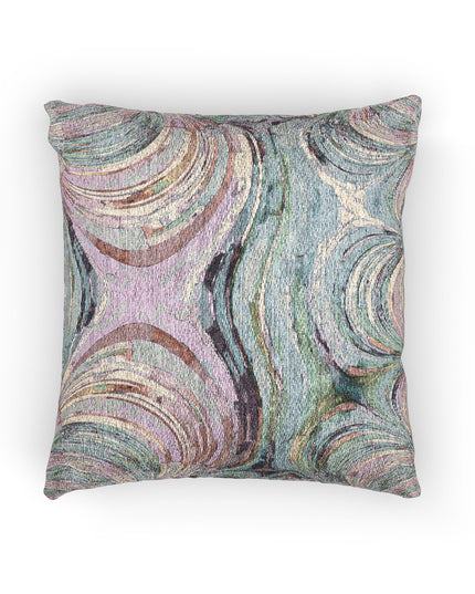 Uzi Spiral Pastels Woven Pillow, 17" x 18"