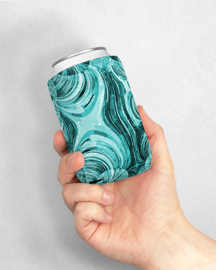 Uzi Spiral Tif 12 oz Can Cooler Sleeve