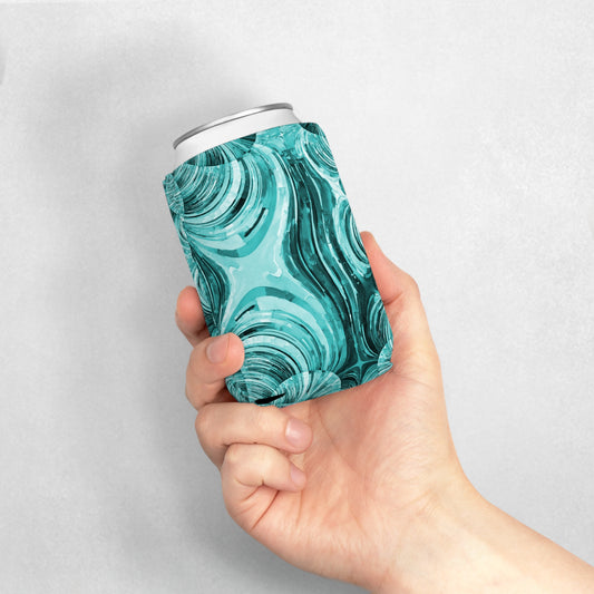 Uzi Spiral Tif 12 oz Can Cooler Sleeve