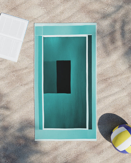 Tif Shadow Beach Towel, 24" x 44"
