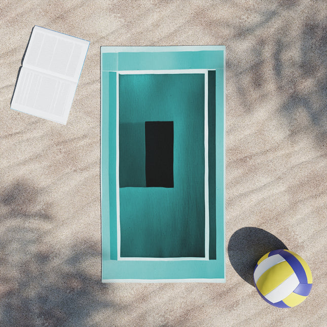 Tif Shadow Beach Towel, 24" x 44"