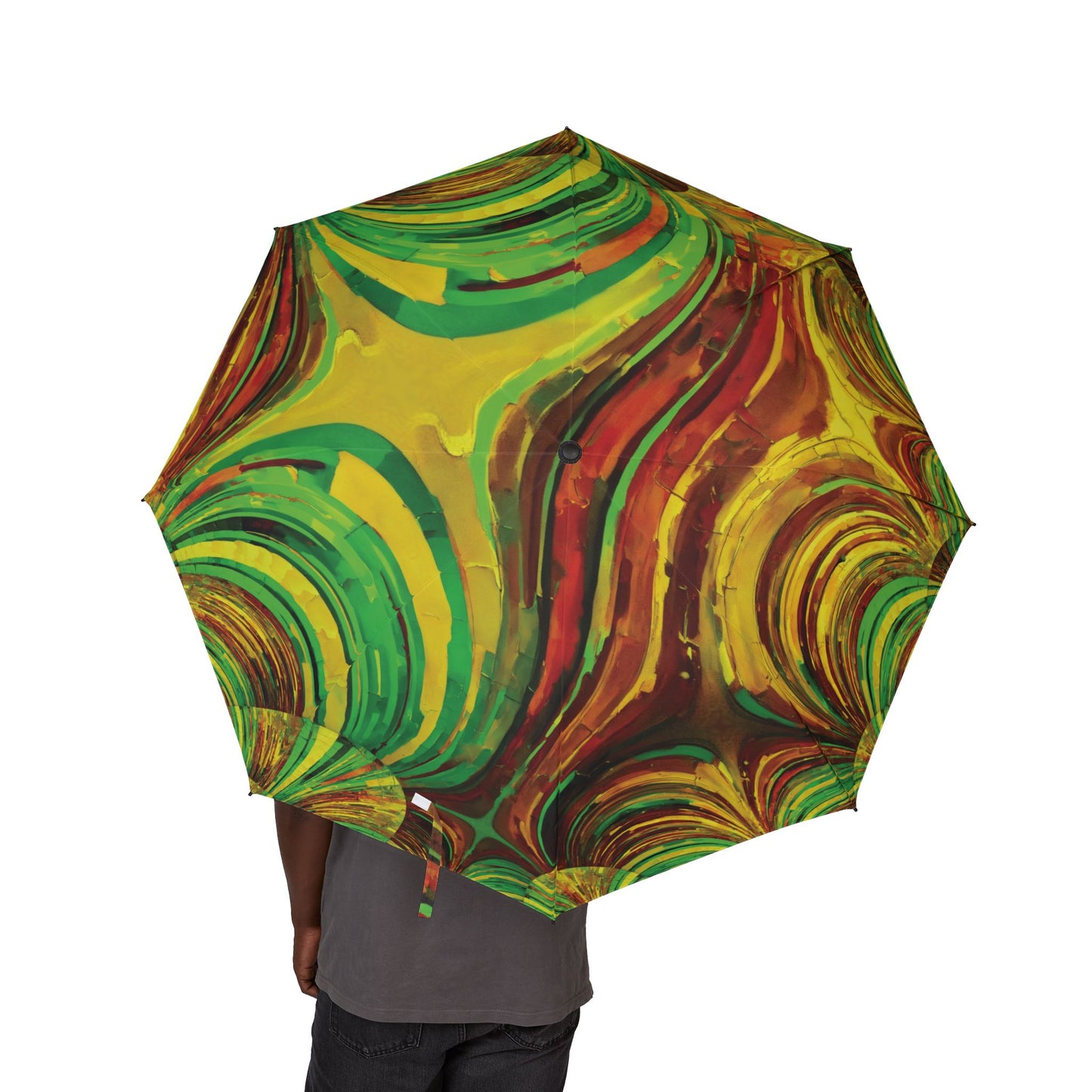 Uzi Spiral Beta Foldable Umbrella - Compact & Chic