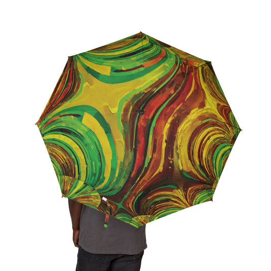Uzi Spiral Beta Foldable Umbrella - Compact & Chic