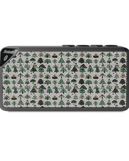 Mini Vintage Green Trees Jabba Bluetooth Speaker
