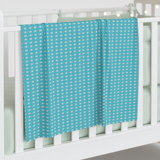 Tif Green Star-crossed Bodies Baby Swaddle 30″×40″ Blanket