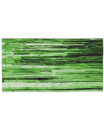 Striped Mint Pastel Beach Towel, 24" x 44"