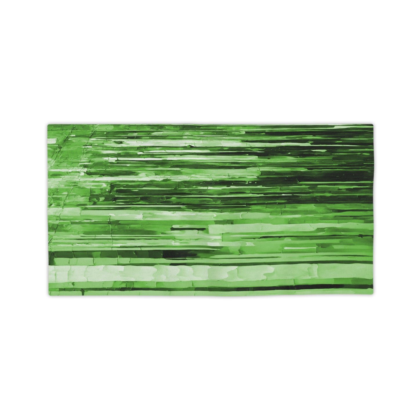 Striped Mint Pastel Beach Towel, 24" x 44"