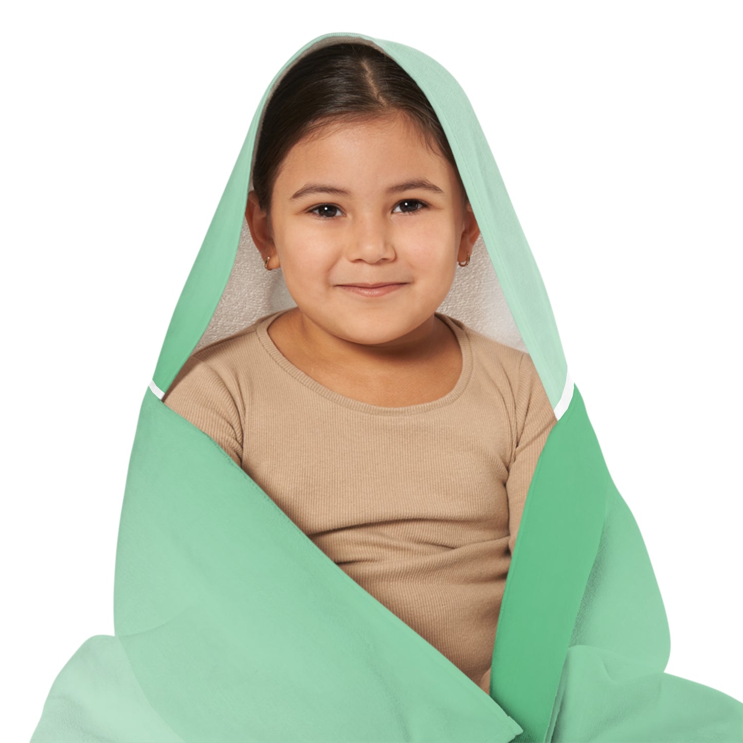 Mint Fade Youth Hooded Towel, 24" x 48"