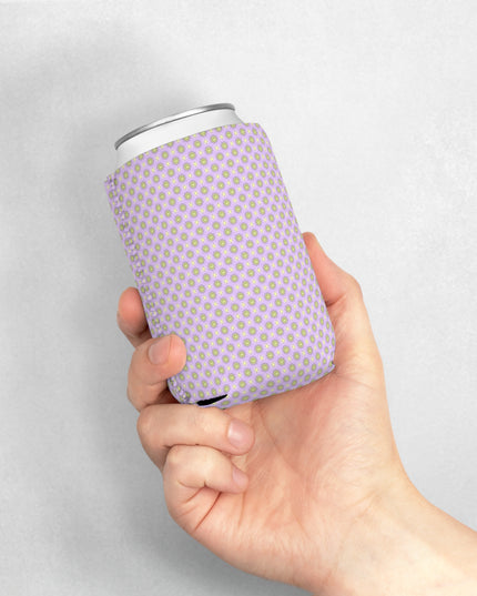 Magenta Star-crossed Bodies 12 oz Can Cooler Sleeve
