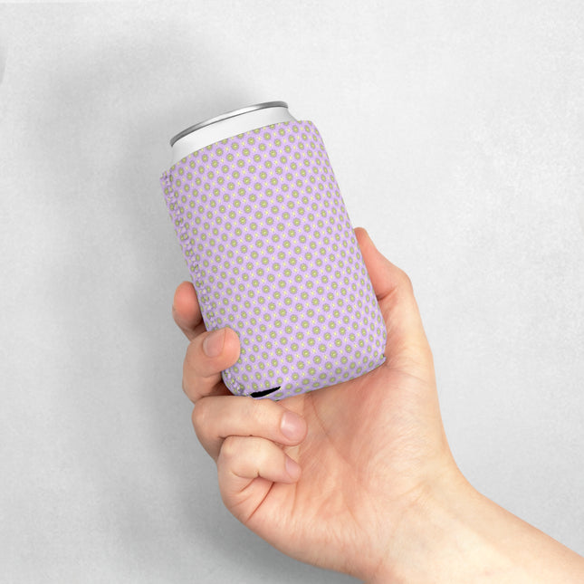 Magenta Star-crossed Bodies 12 oz Can Cooler Sleeve