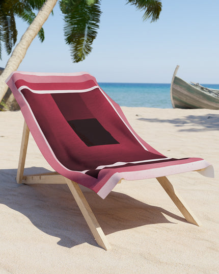 Red Shadow 30" x 60" Beach Towel