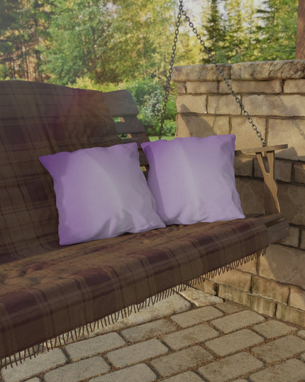 Soft Lavender Fade 16" x 16" Outdoor Pillow