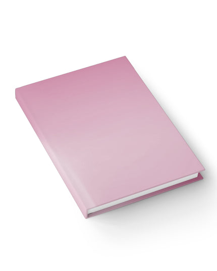 Pink Blush Fade 5" x 7" Journal - 128 Ruled Line pages
