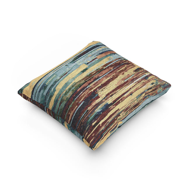 Striped Alpha Woven Pillow, 17" x 18"