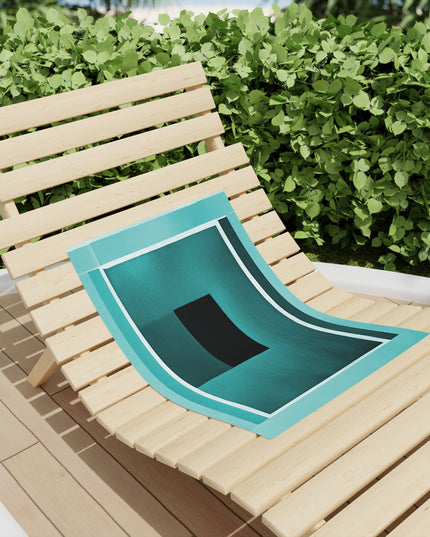 Tif Shadow Beach Towel, 18" x 27"