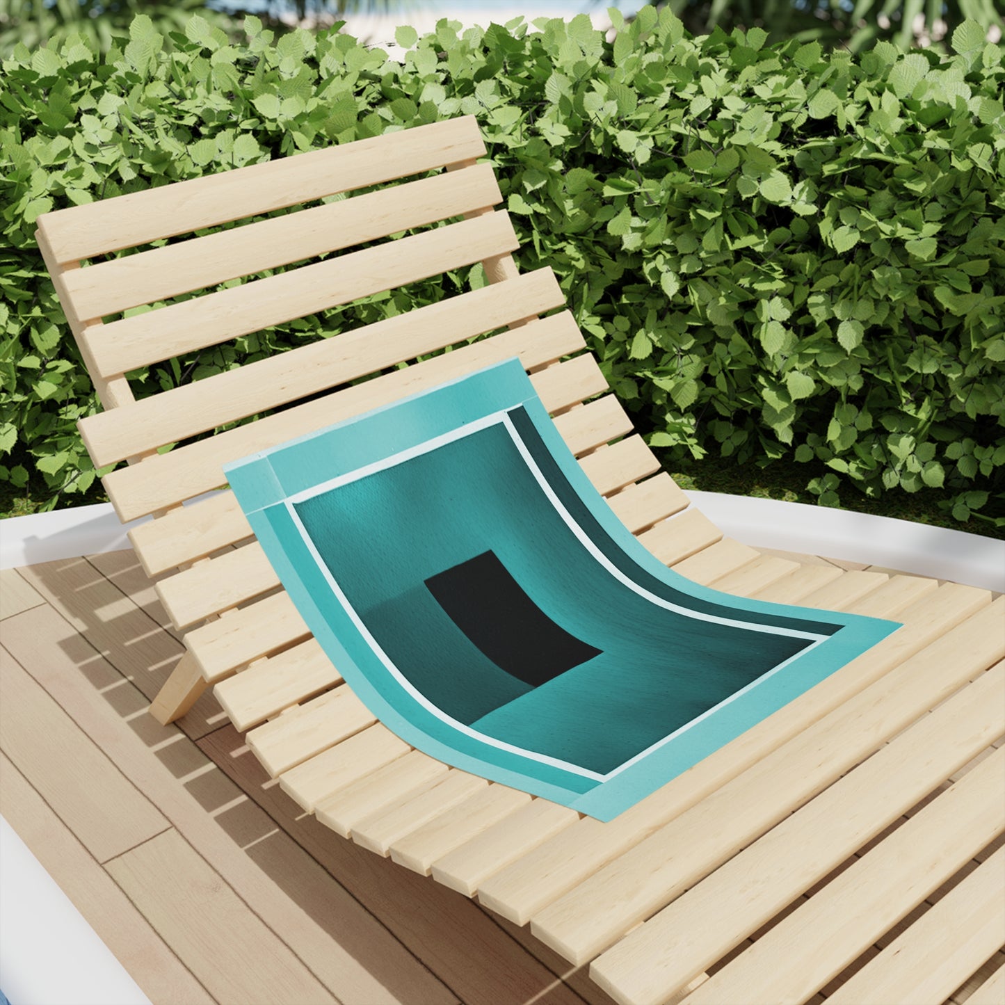 Tif Shadow Beach Towel, 18" x 27"