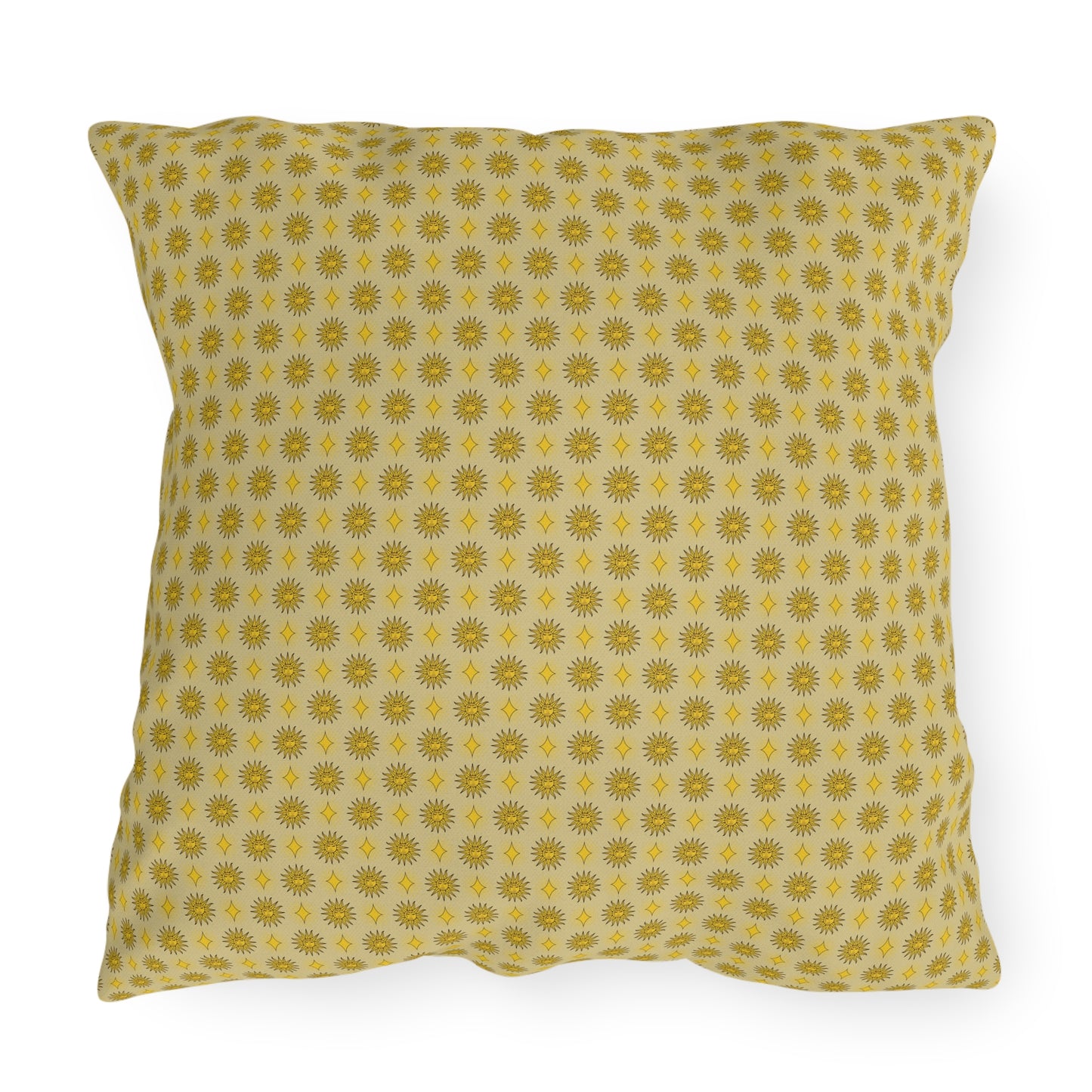 Lemongrass Star-crossed Bodies 20" x 20" Outdoor Pillow