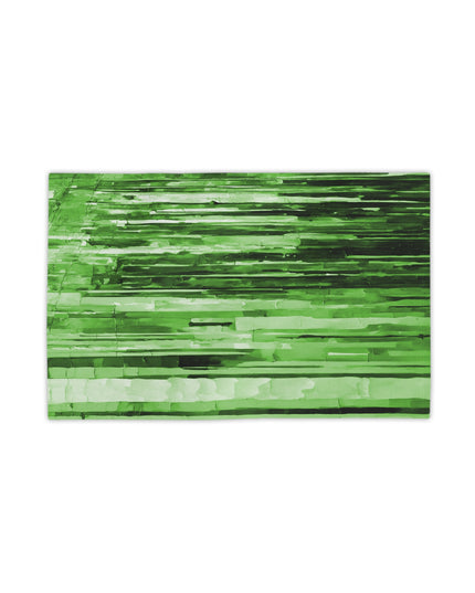 Striped Mint Pastel Beach Towel, 18" x 27"