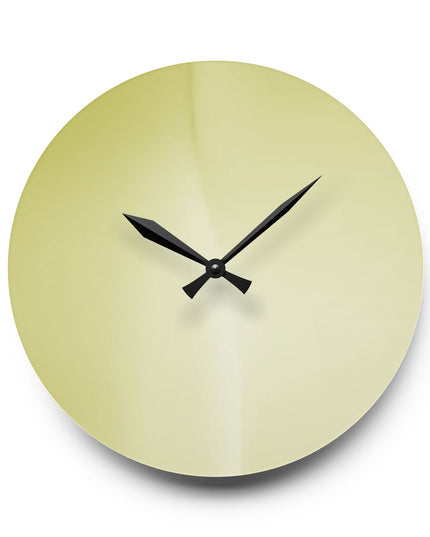 Lemon Fade Acrylic Wall Clock, Round or Square, 10.75" x 10.75"