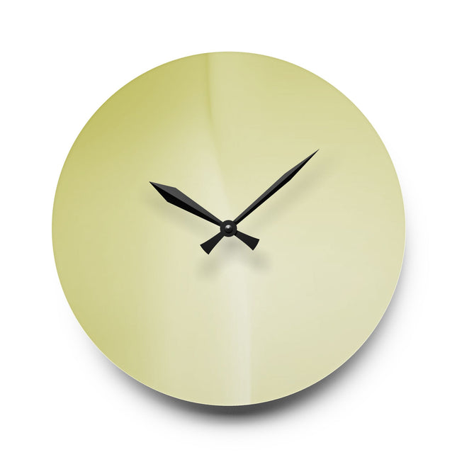 Lemon Fade Acrylic Wall Clock, Round or Square, 10.75" x 10.75"