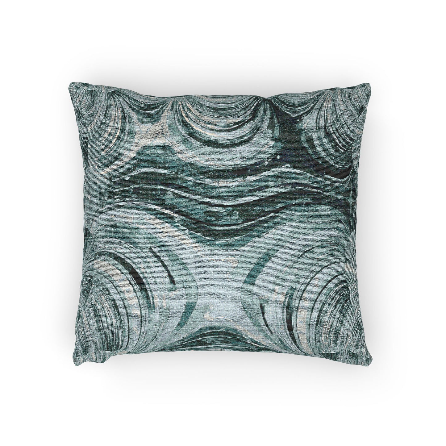Uzi Spiral Tif Woven Pillow, 17" x 18"