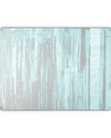 Striped Tif 11" x 15" Glass Cutting Board