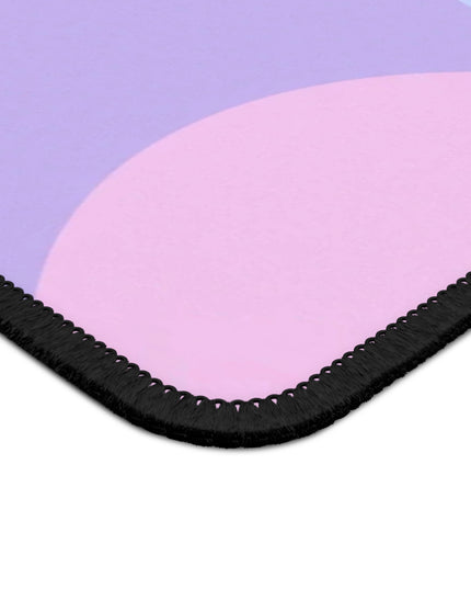 Pastel Purple and Mauve Patches 9" x 7" Gaming Mouse Pad