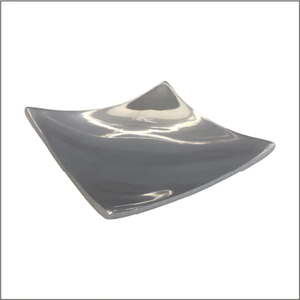 Aluminum Multi-Purpose Wavy-Square Candle Holder