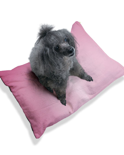 Pink Blush Fade 50" × 40" Pet Bed