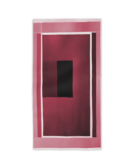 Red Shadow Beach Towel, 24" x 44"