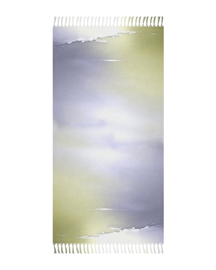 Lavender Sea Golden Fog 38" × 81" Boho Beach Cloth