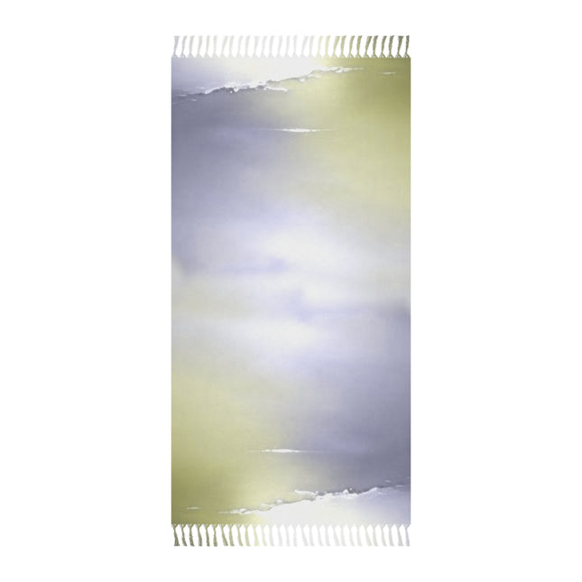 Lavender Sea Golden Fog 38" × 81" Boho Beach Cloth